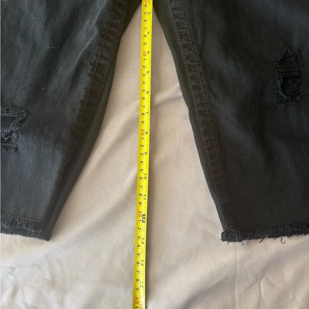 Smoke Rise Jeans Shorts Men’s Black‎ Size 30